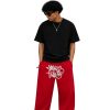 Minus Two Red Cargo premium streetwear cargo pants