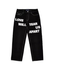 Love Will Tear Us Apart Jeans premium graphic streetwear denim