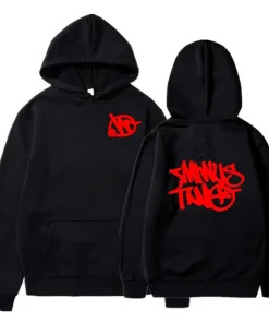 Minus Two Basic Black Hoodie premium streetwear hoodie