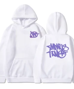 Minus Two Basic White Purple Edition Hoodie premium streetwear hoodie