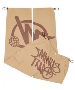 Minus Two Khaki Edition Cargos premium streetwear cargo pants