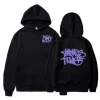 Minus Two Purple Edition Black Hoodie premium streetwear hoodie