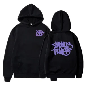 Minus Two Purple Edition Black Hoodie