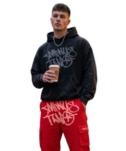Cargo Minus Two Rouge premium designer streetwear cargo pants