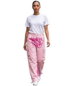 Cargo Minus Two Rose premium designer streetwear cargo pants