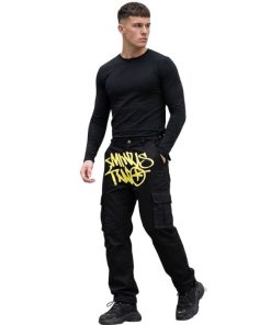Green Graff Cargo Minus Two premium designer streetwear cargo pants