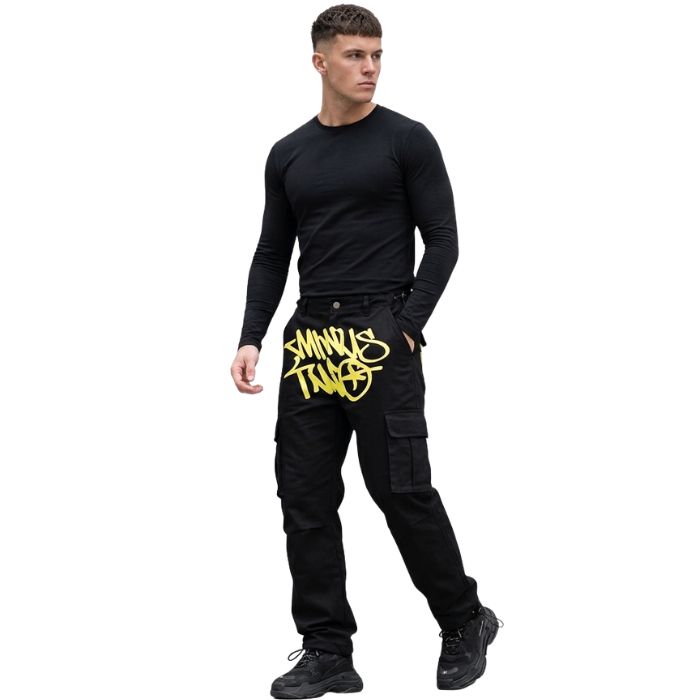 Green Graff Cargo Minus Two premium designer streetwear cargo pants
