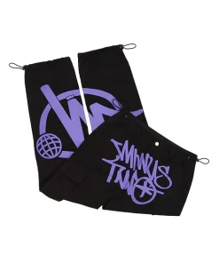 Cargo Minus Two Violet premium designer streetwear cargo pants
