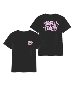 Minus Two Black Basic T Shirt