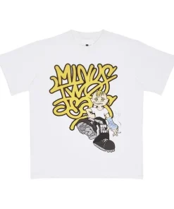 Minus Two Cigarette Girl White Tee