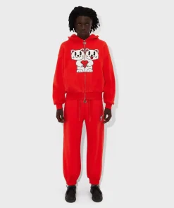 Minus Two Red Kitty Tracksuit