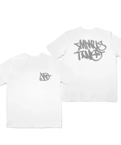 Minus Two White Basic T Shirt