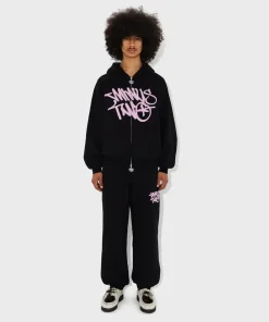 Minus two Pink Logo Tracksuit