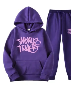 Minus Two Purple Basic Tracksuit