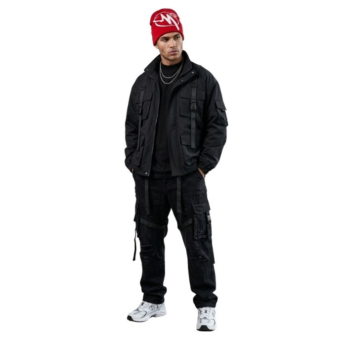 Minus Two Men's Red and Burgundy Hat