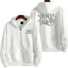 Minus Two Zip Up Grey White Hoodie premium streetwear zip-up hoodie