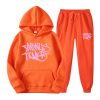 Ensemble Minus Two Rose Orange premium streetwear matching set