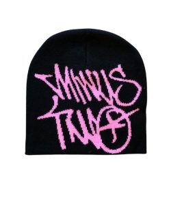 Minus Two Beanie Unused Clearance Logo