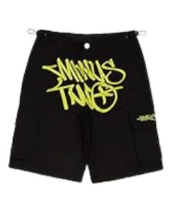 Minus Two Cargo Shorts Logo premium streetwear cargo shorts