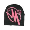 Beanie Minus Two With Pink Logo