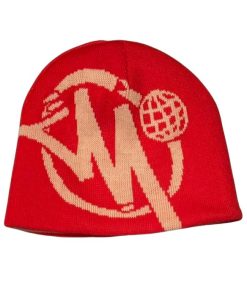 Minus Two Men's Red and Burgundy Hat
