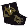 Minus Two Cargo Black Pants With Yellow Rhinestone premium streetwear cargo pants