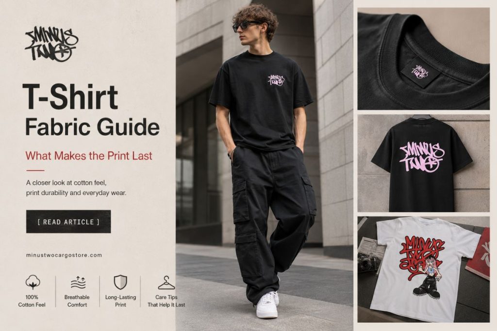 Minus Two T-Shirt Fabric Guide What Makes the Print Last