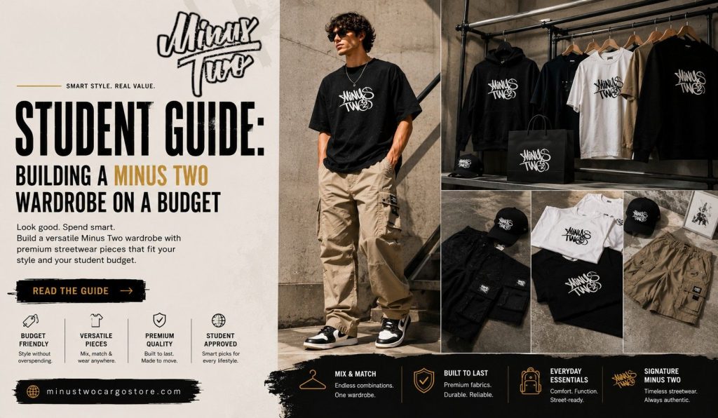 Student Guide: Building a Minus Two Wardrobe on a Budget