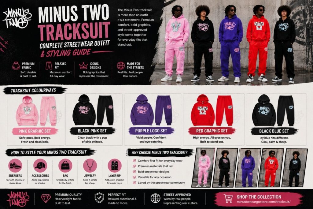 Minus Two Tracksuit: Complete Streetwear Outfit and Styling Guide