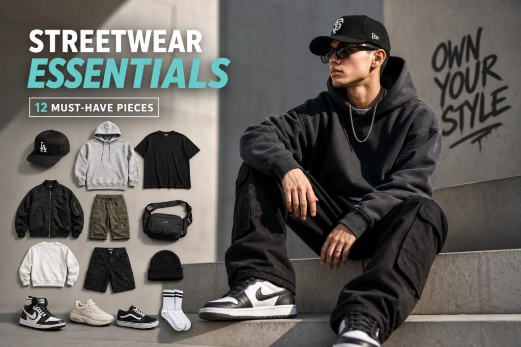 Streetwear Wardrobe Essentials: 12 Pieces You Need